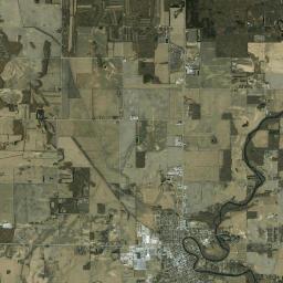 Winamac Satellite Map