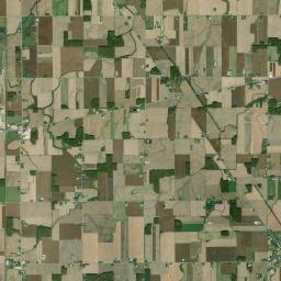 Alvada Ohio Satellite Map