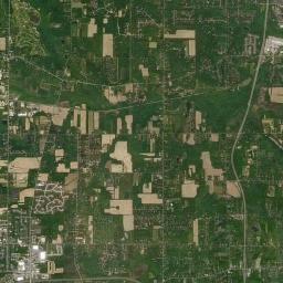 Sharon Center Ohio Satellite Map