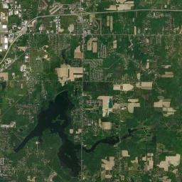 Brimfield Station Ohio Satellite Map