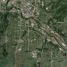 Youngstown Ohio Satellite Map