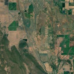 Nubieber California map(satellite map)