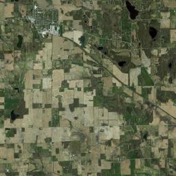 Akron Satellite Map