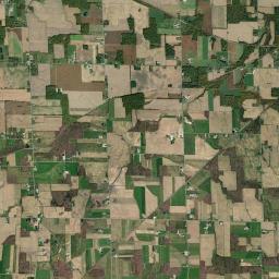 Delphi Ohio Satellite Map