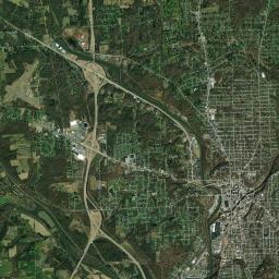 Lawrence County Satellite Map