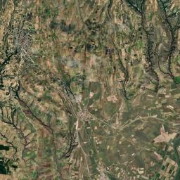 Néa Zíchni Satellite Map