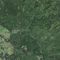 Crannell California map(satellite map)