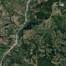 Gibson California map(satellite map)