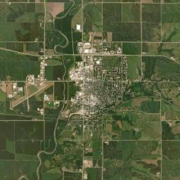 Red Oak Satellite Map