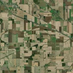 Vanlue Ohio Satellite Map