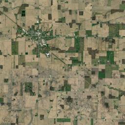 New Washington Ohio Satellite Map