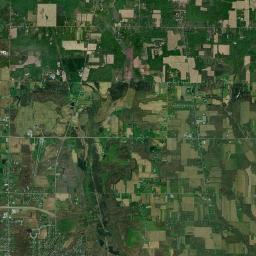 Greenford Ohio Satellite Map
