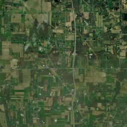 Paradise Ohio Satellite Map