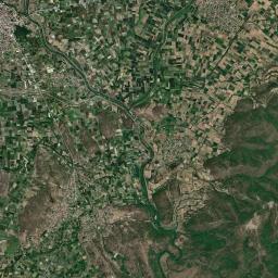 Exaplátanos Satellite Map