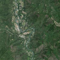 Willow Creek California map(satellite map)