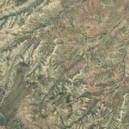 Powder Wash Colorado Satellite Map