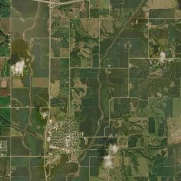 Villisca Satellite Map