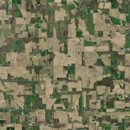 Ganges Ohio Satellite Map