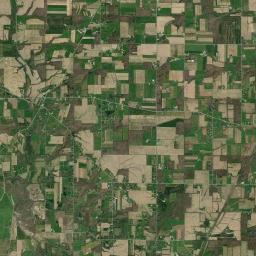 Paradise Hill Ohio Satellite Map