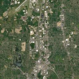 North Canton Ohio Satellite Map