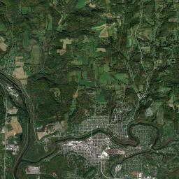 Ellwood City Satellite Map