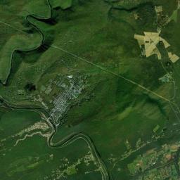 Jim Thorpe Satellite Map