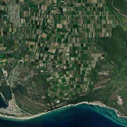Néa Karyá Satellite Map