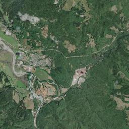 Blue Lake California map(satellite map)