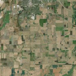 Delphos Ohio Satellite Map