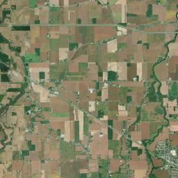 Scotts Crossing Ohio Satellite Map