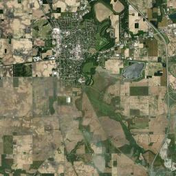 Upper Sandusky Ohio Satellite Map