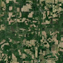 Yeagleys Corners Ohio Satellite Map