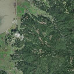 Bayside California map(satellite map)