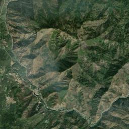 Burnt Ranch California map(satellite map)