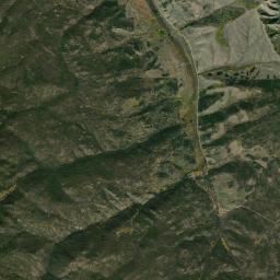 Glendevey Colorado Satellite Map