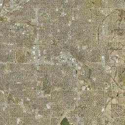 Lincoln Satellite Map