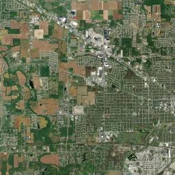 Allentown Ohio Satellite Map