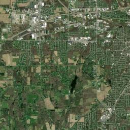 South Boulevards Ohio Satellite Map