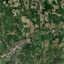 Pekin Ohio Satellite Map