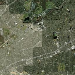 Stewart Manor New York Satellite Map