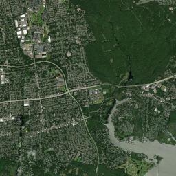 North Great River New York Satellite Map