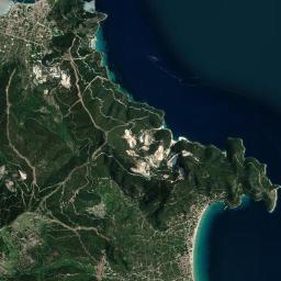 Thásos Satellite Map