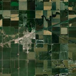 Gibbon Satellite Map