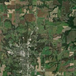 Appanoose County Satellite Map