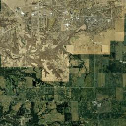 Washington Satellite Map