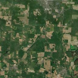 Wilmot Ohio Satellite Map