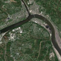 Monaca Satellite Map