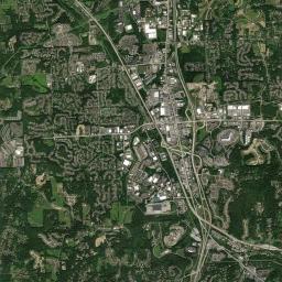 Cranberry Township Satellite Map