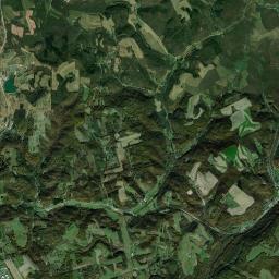 Indiana County Satellite Map