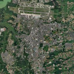 Misawa Satellite Map